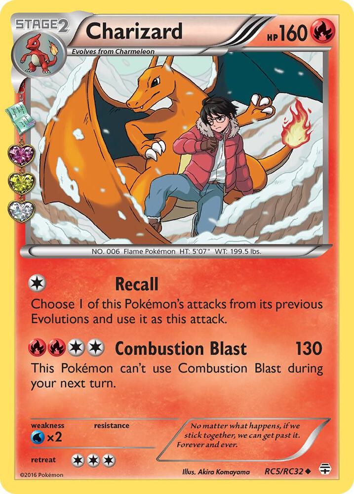 Charizard Holo Uncommon Generations: Radiant Collection RC5/RC32 HP