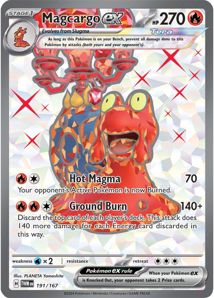 Magcargo EX Full Art - Twilight Masquerade