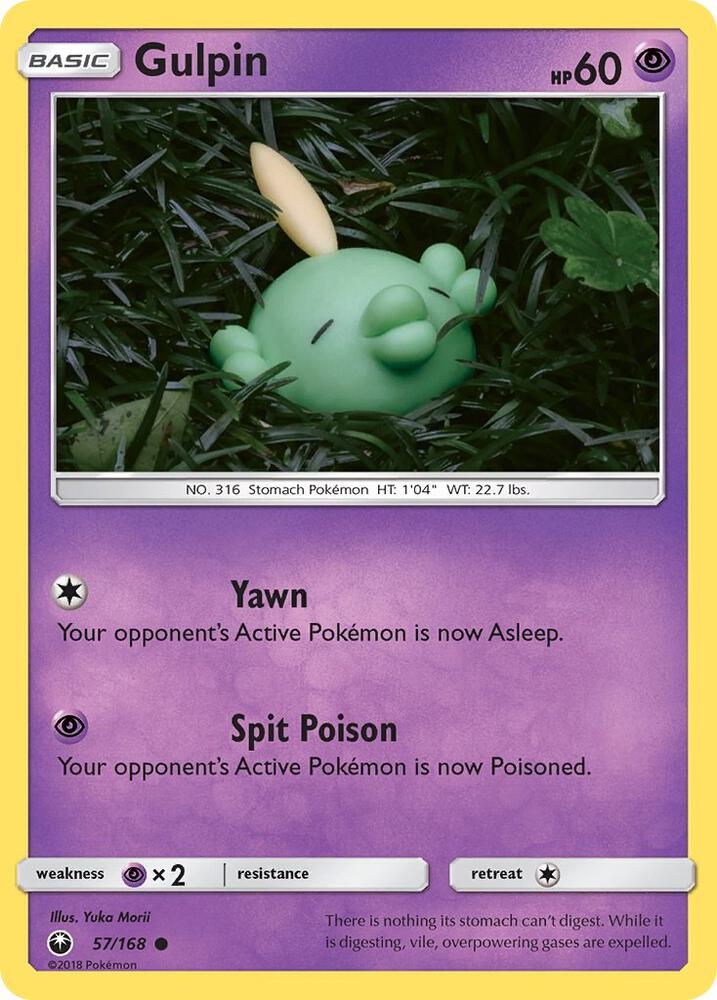 Gulpin Common SM - Celestial Storm 57/168 LP