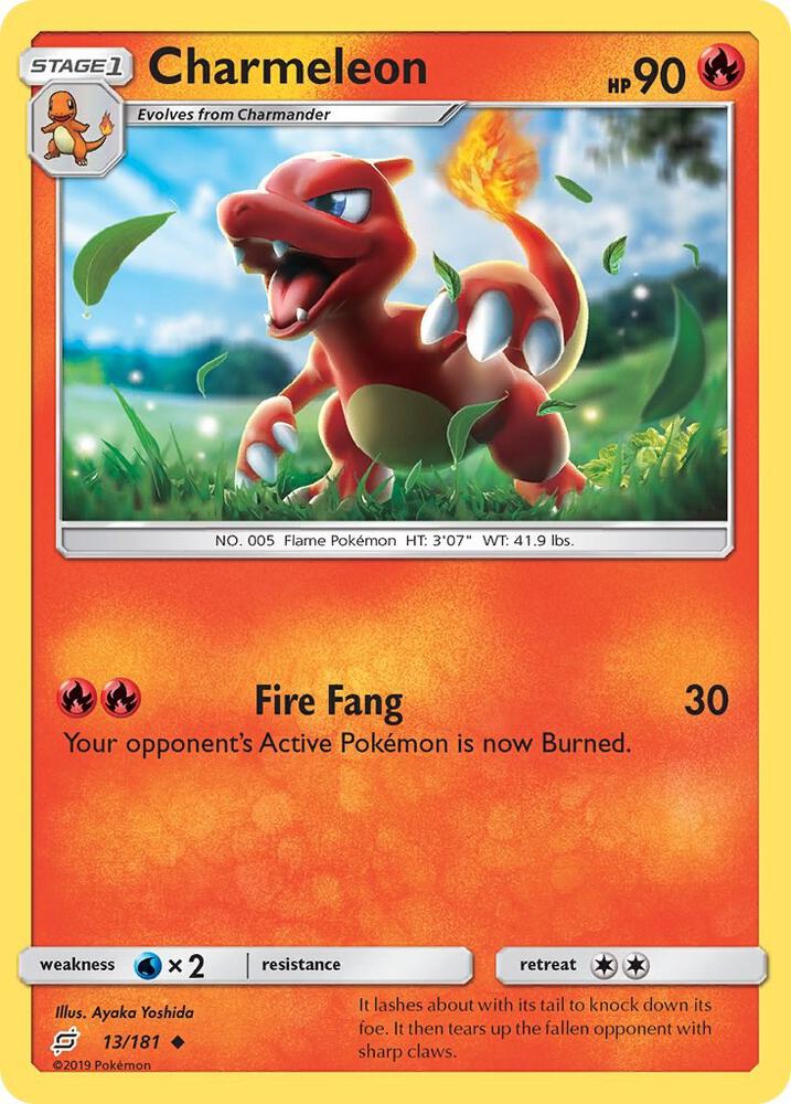 Charmeleon Uncommon SM - Team Up 13/181 NM