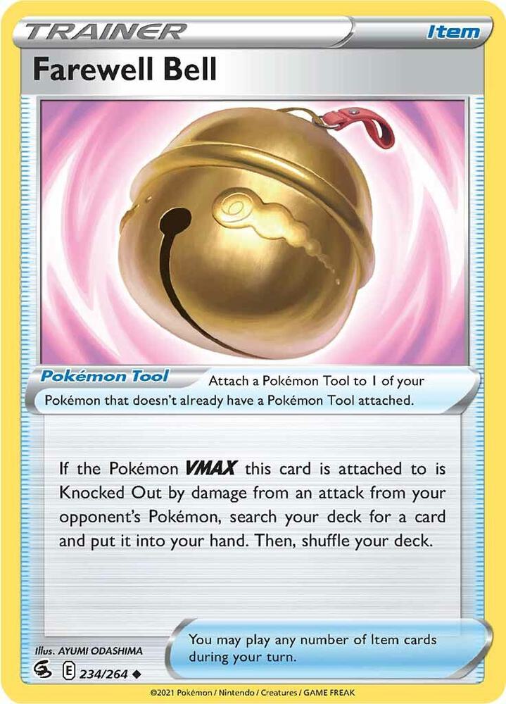 Farewell Bell Uncommon SWSH08: Fusion Strike 234/264 NM