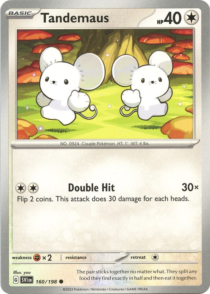 Tandemaus - 160/198 Common SV01: Scarlet & Violet Base Set 160/198 NM