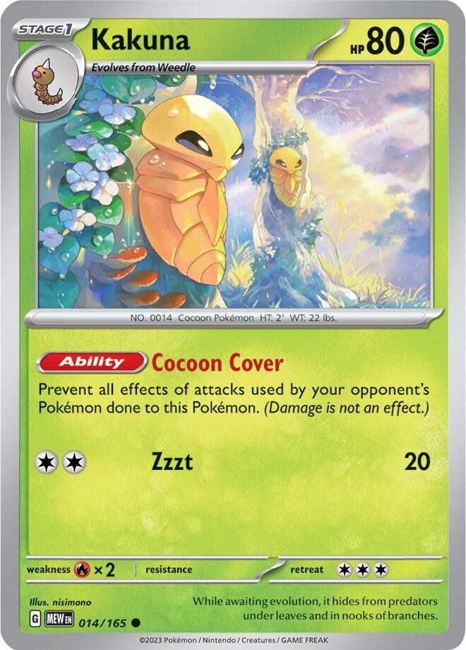 Kakuna Common SV: Scarlet & Violet 151 014/165 NM