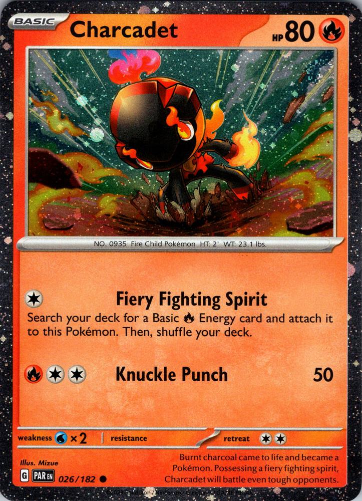 Charcadet (Cosmos Foil) Holo Promo Miscellaneous Cards & Products 026/182 NM
