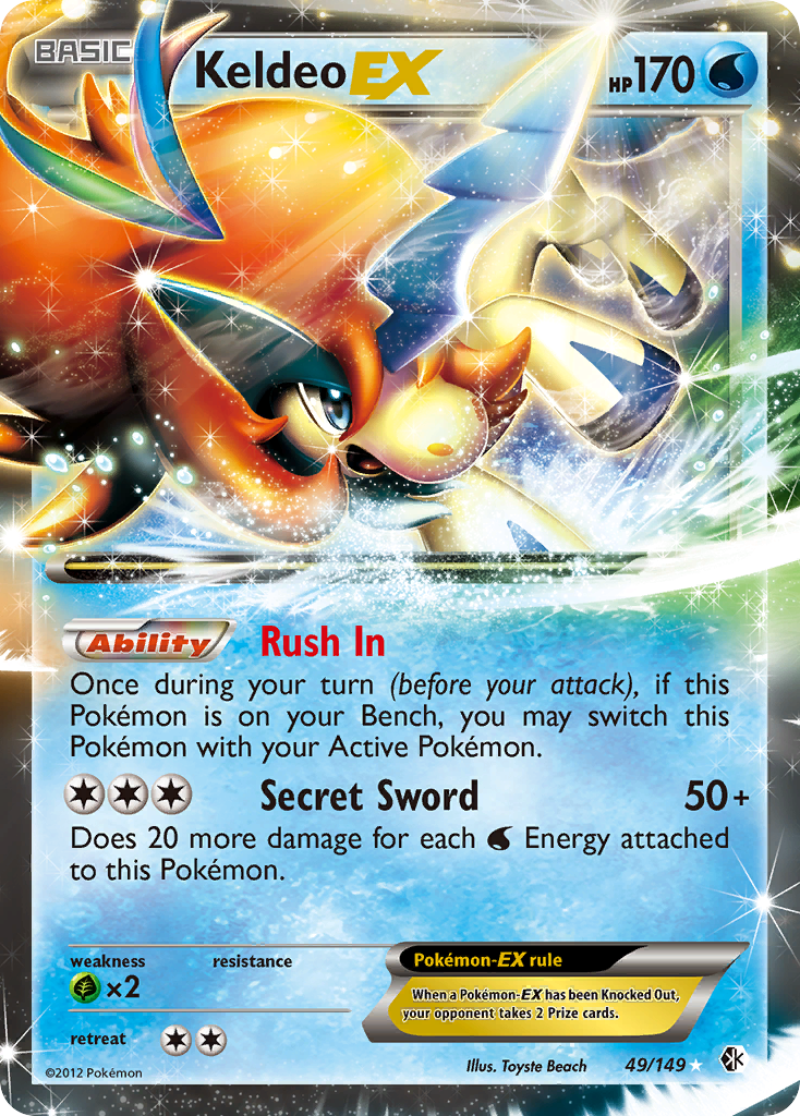 Keldeo EX - Boundaries Crossed
