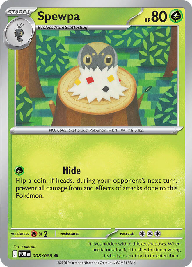 Spewpa Reverse Holo - Perfect Order