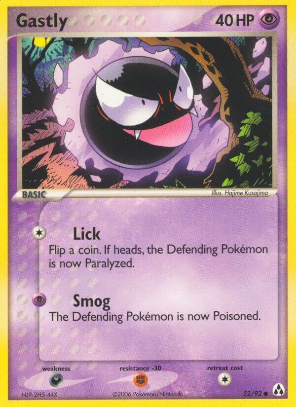 Gastly Common EX Legend Maker 52/92 LP