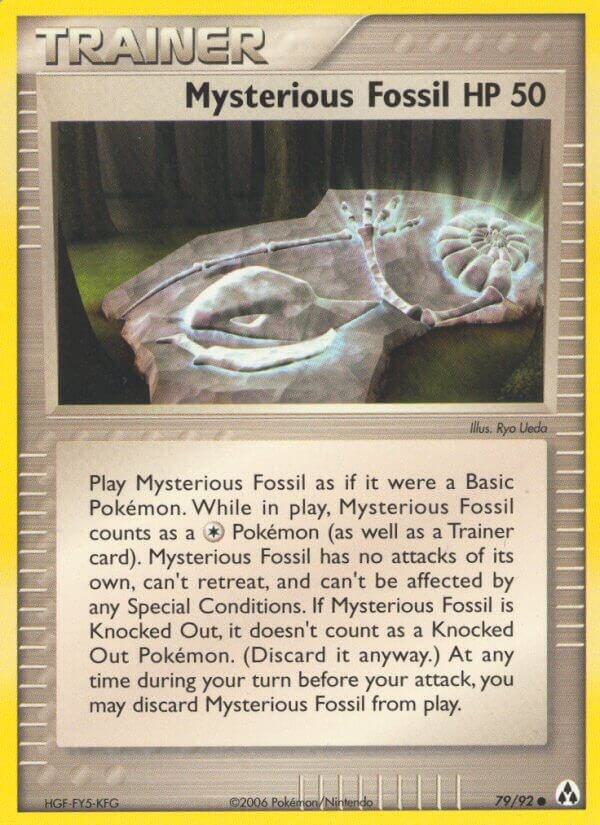 Mysterious Fossil Common EX Legend Maker 79/92 LP