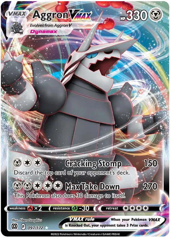 Aggron VMAX - Brilliant Stars