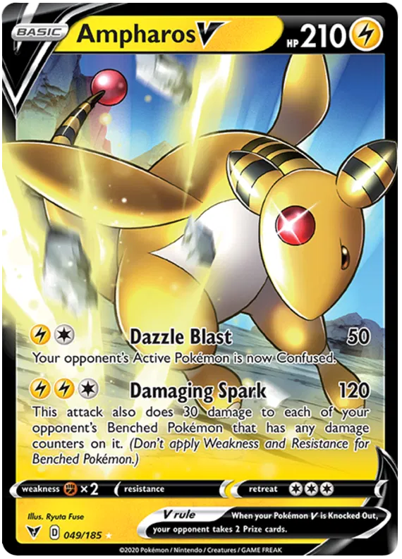 Ampharos V - Vivid Voltage