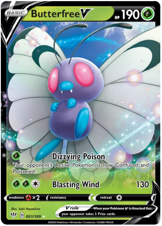 Butterfree V - Darkness Ablaze