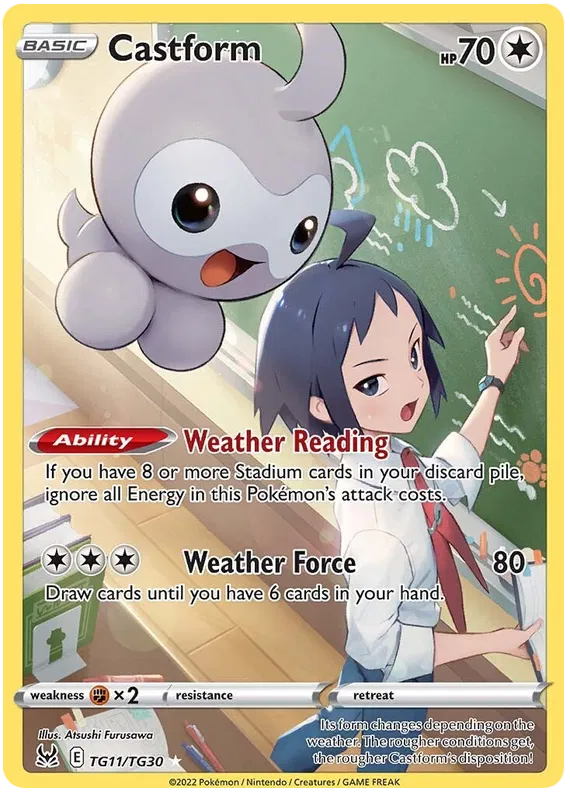 Castform Trainer Gallery - Lost Origin