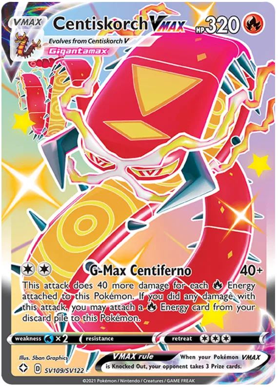 Centiskorch VMAX Shiny - Shining Fates