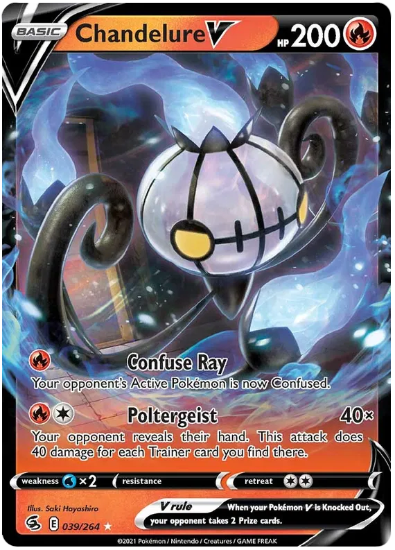 Chandelure V Fusion Strike