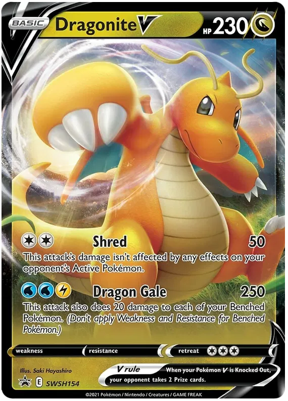 Dragonite V - Sword & Shield Promo