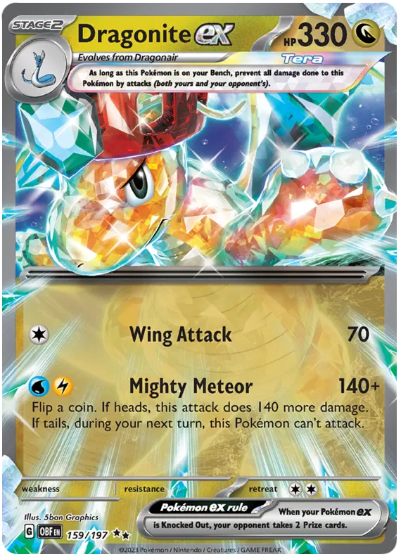 Dragonite EX - Obsidian Flames