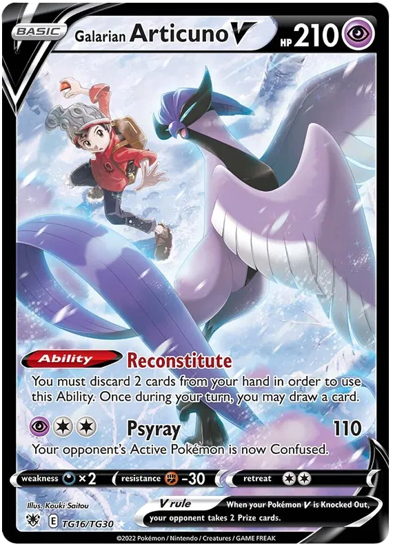 Galarian Articuno Trainer Gallery - Astral Radiance