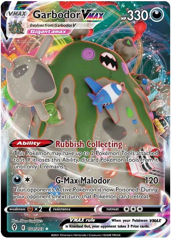 Garbodor VMAX - Evolving Skies