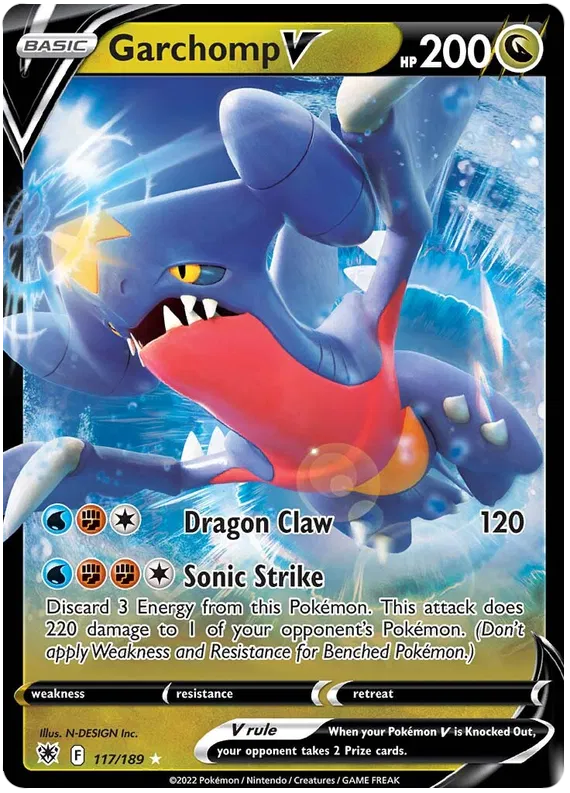 Garchomp V - Astral Radiance