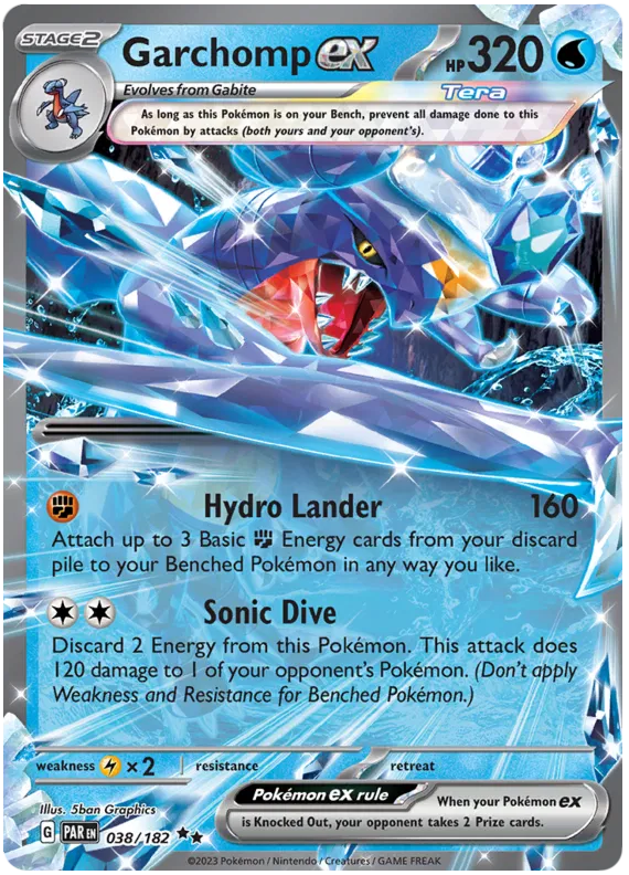 Garchomp EX - Paradox Rift