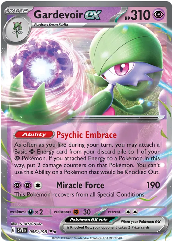 Gardevoir EX - Scarlet & Violet Base Set