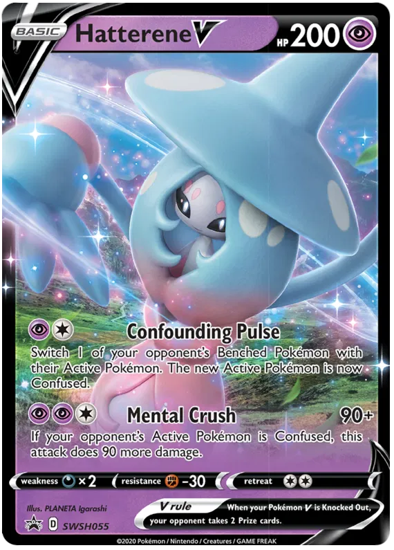 Hatterene V - Sword & Shield Promo