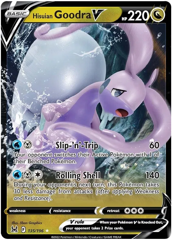 Hisuian Goodra V - Lost Origin