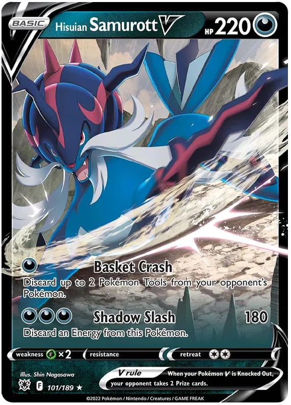 Hisuian Samurott V - Astral Radiance