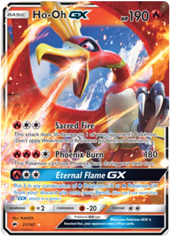 Ho-oh GX - Burning Shadows