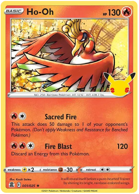 Ho-oh - Celebrations