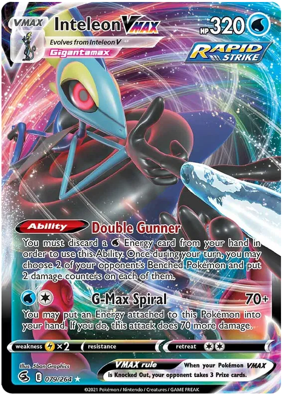 Inteleon VMAX - Fusion Strike