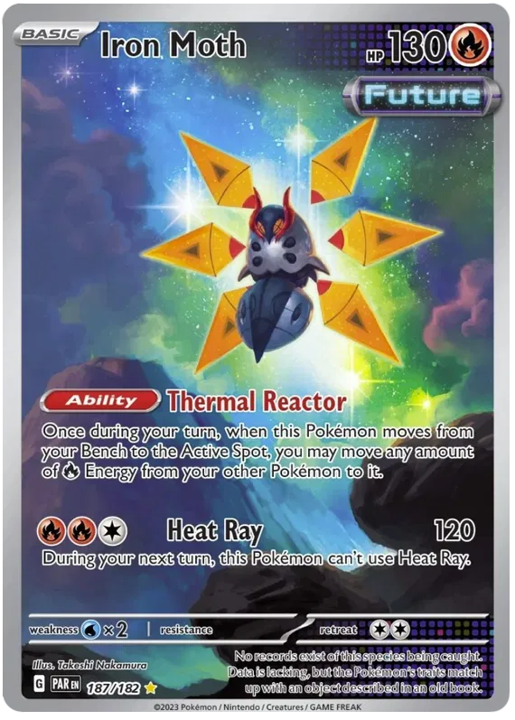 Iron Moth Illustration - Paradox Rift