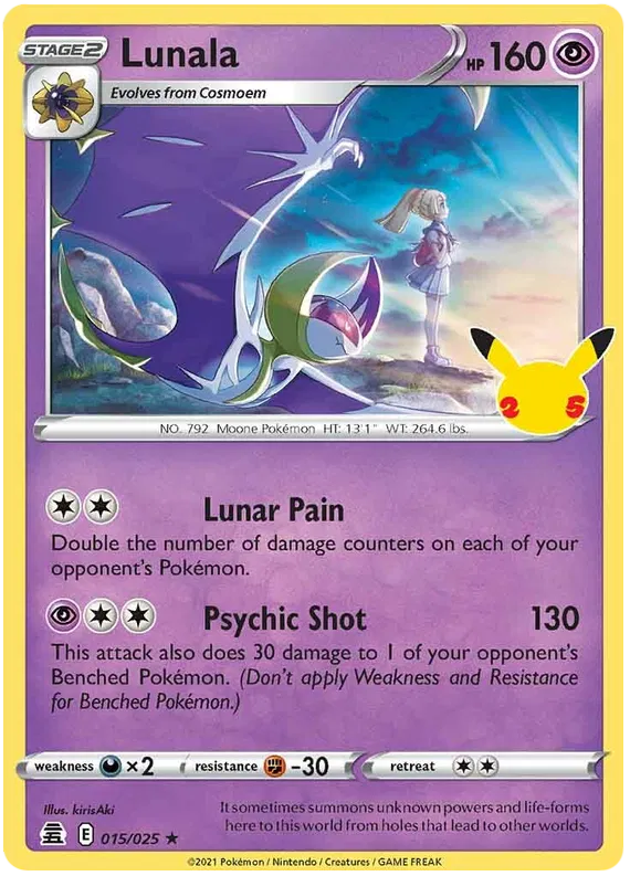 Lunala Holofrafico - Celebrations
