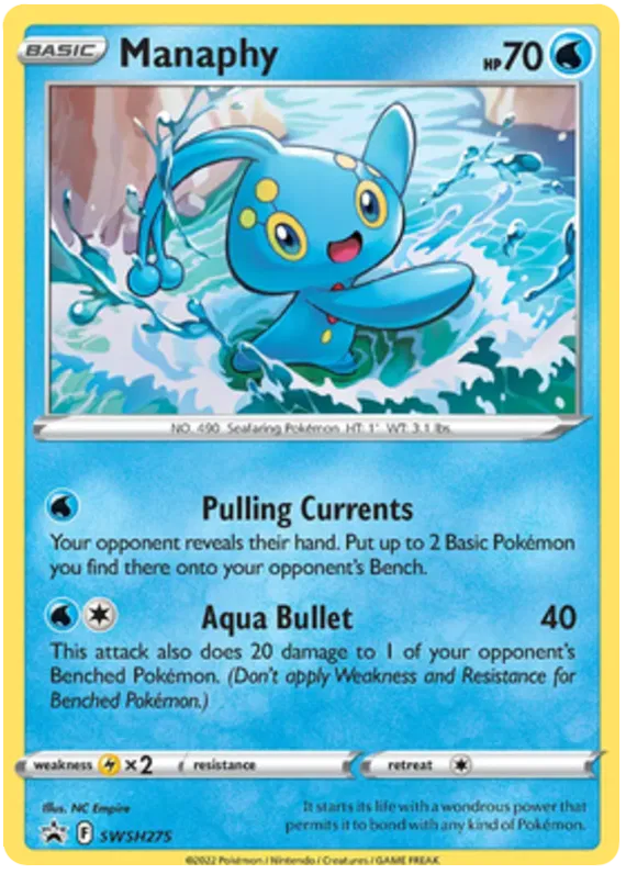 Manaphy - Sword & Shield Promo