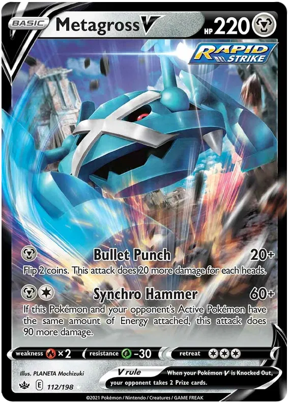 Metagross V - Chilling Reign