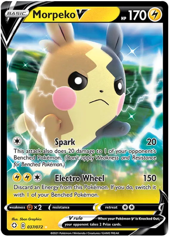 Morpeko V - Shining Fates