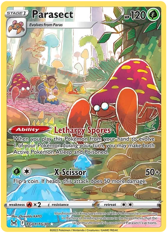 Parasect Trainer Gallery - Lost Origin