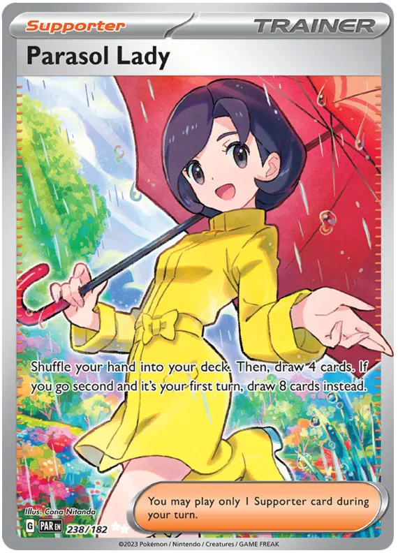 Parasol Lady Full Art - Paradox Rift