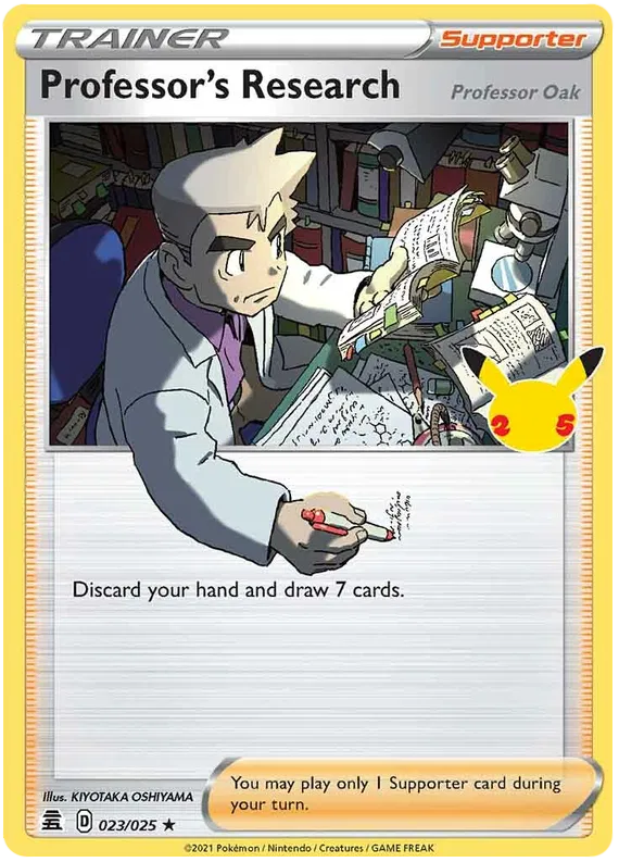 Professor's Research (Oak) - Celebrations