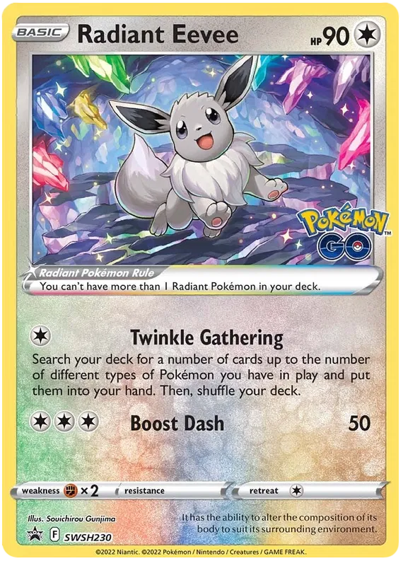 Radiant Eevee - Sword & Shield Promo