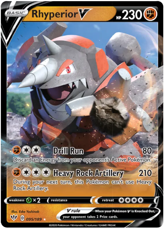 Rhyperior V - Darkness Ablaze