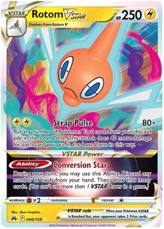 Rotom VSTAR - Crown Zenith