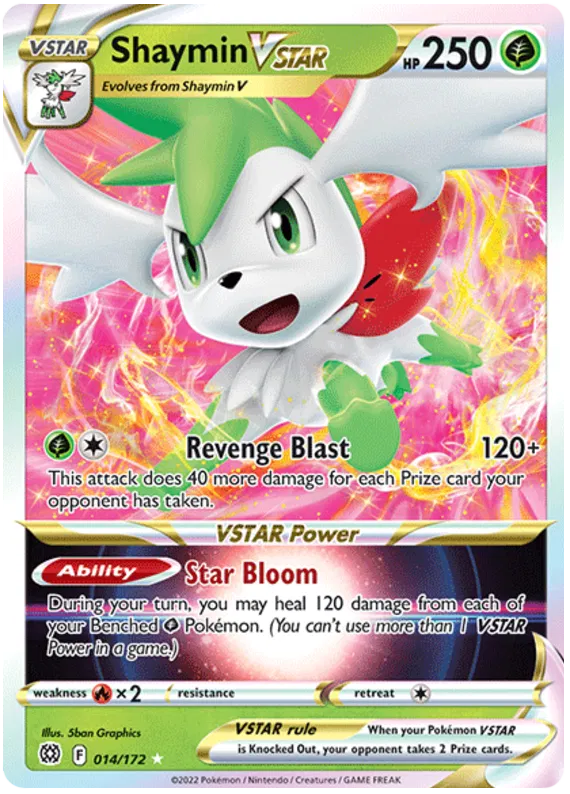 Shaymin VSTAR - Brilliant Stars