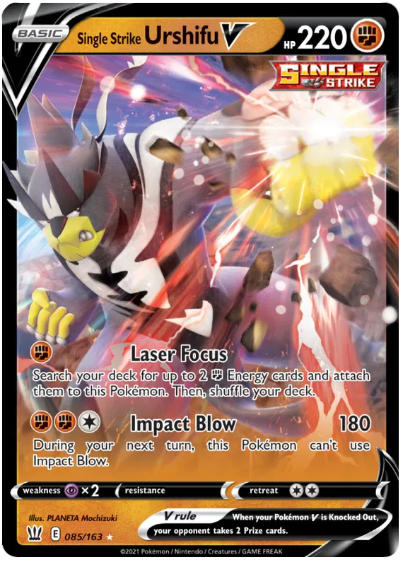 Single Strike Urshifu V (LP) - Battle Styles
