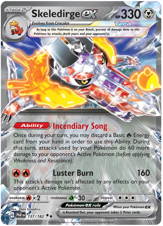 Skeledirge EX Paradox Rift