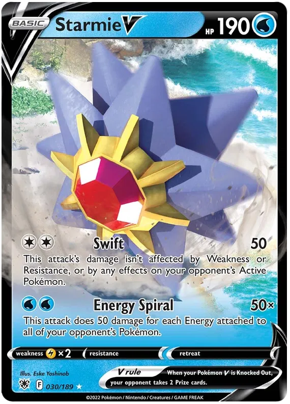 Starmie V - Astral Radiance