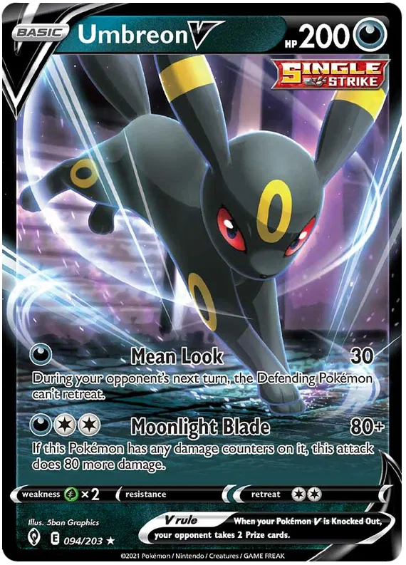 Umbreon V - Evolving Skies