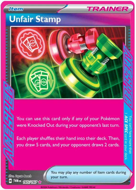 Unfair Stamp Ace Spec - Twilight Masquerade