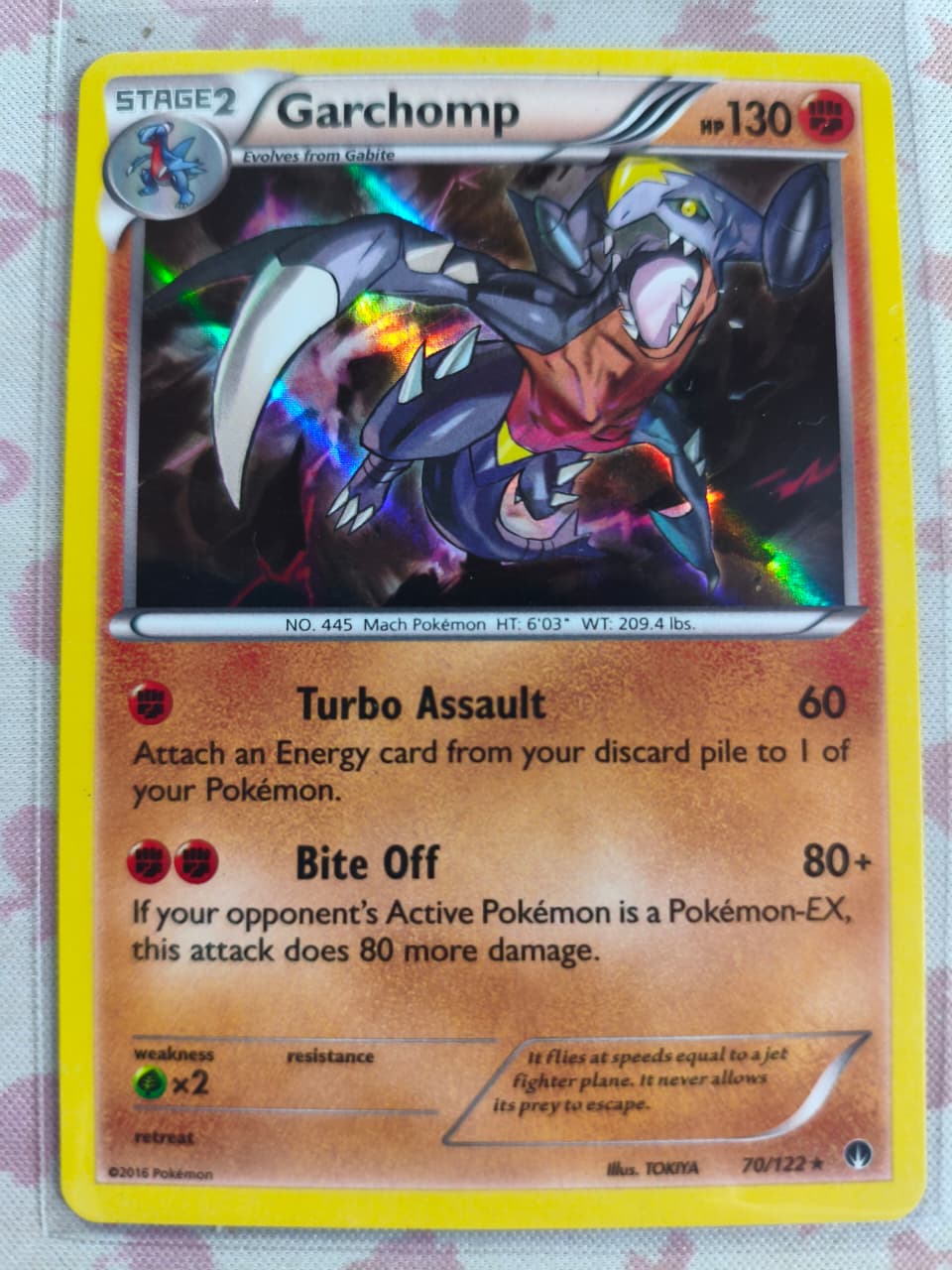 Garchomp Holo Holo Rare XY - BREAKpoint 70/122 NM
