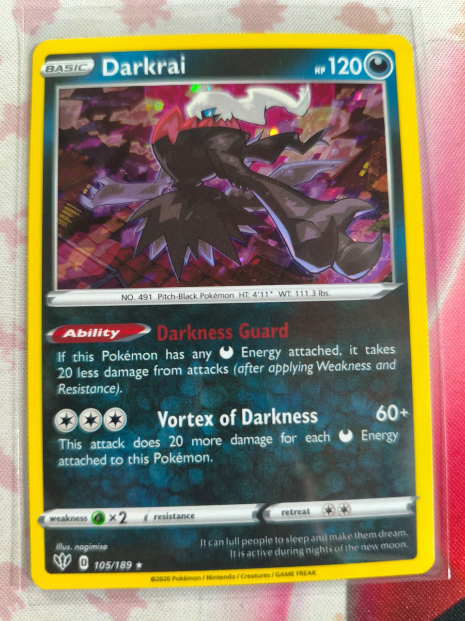 Darkrai - (Cosmos Holo) Holo Promo Miscellaneous Cards & Products 105/189 NM